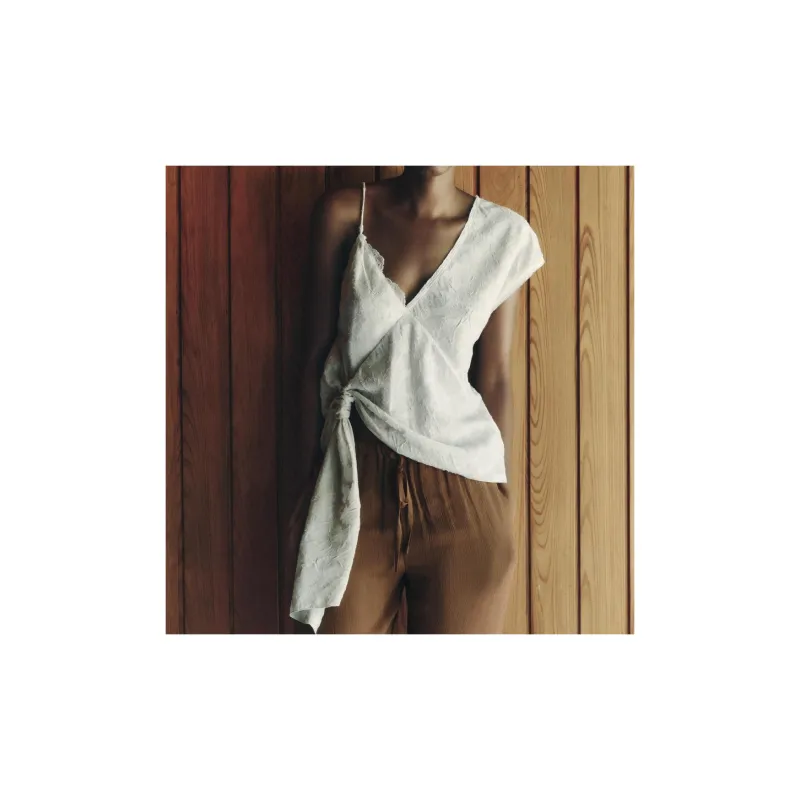 ZARA ZW Series Tank Tops Women's White-2