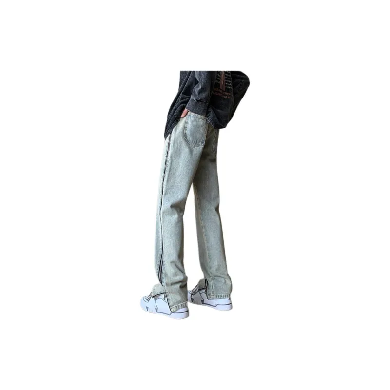 Concubine Zhu Jeans Unisex Yellow Mud-7