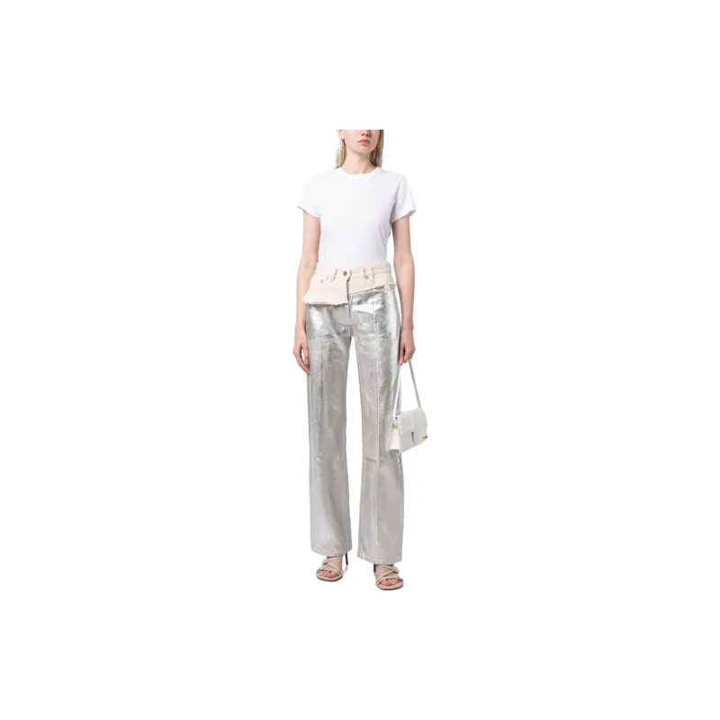 Jacquemus Le De Nimes Bordado 'Silver'-1