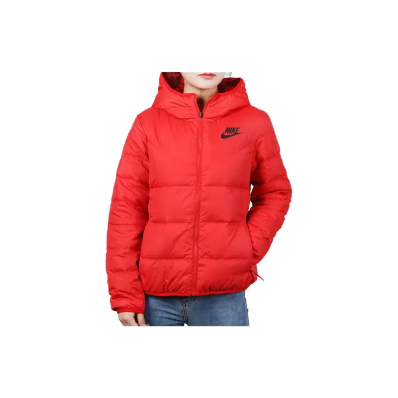 Nike Down Jackets Women's Red-3