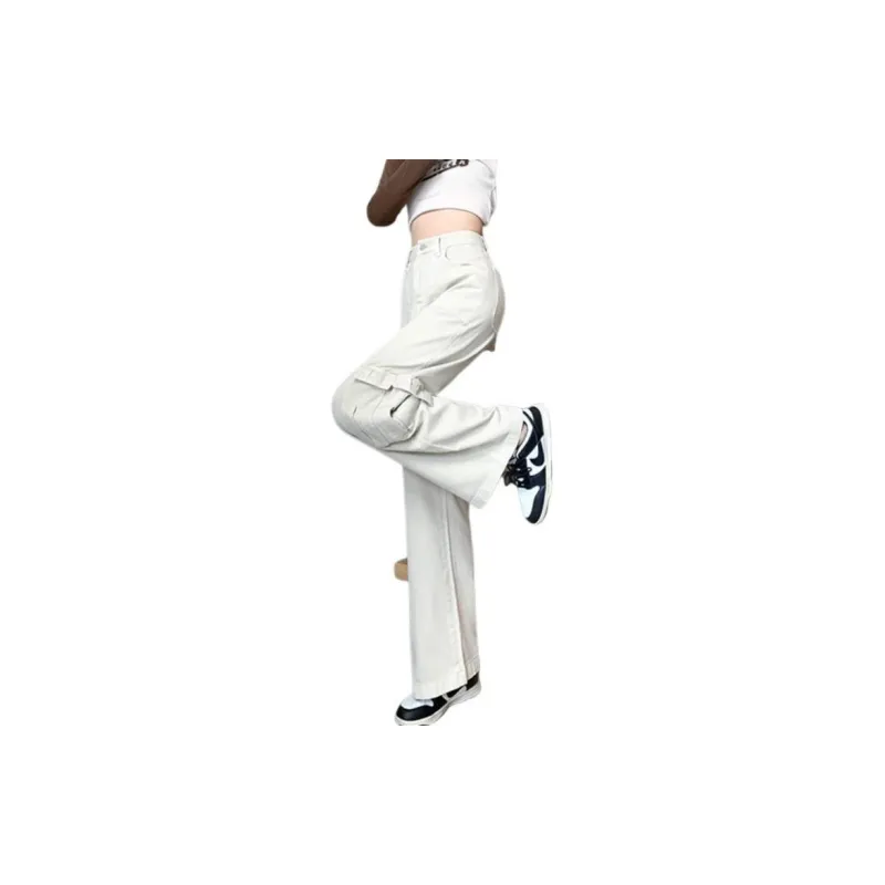 JASONWOOD Cargo Pants Women's Apricot-3