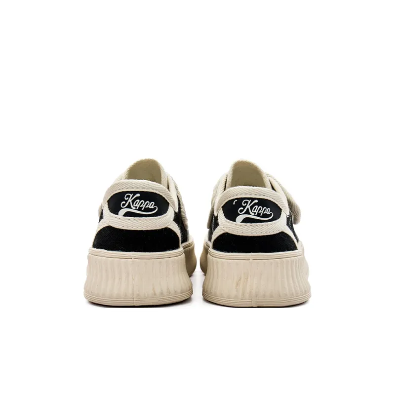 KAPPA KIDS Anti Slip Wear Resistant Low Top Kids Canvas Shoes Black Kids'-4