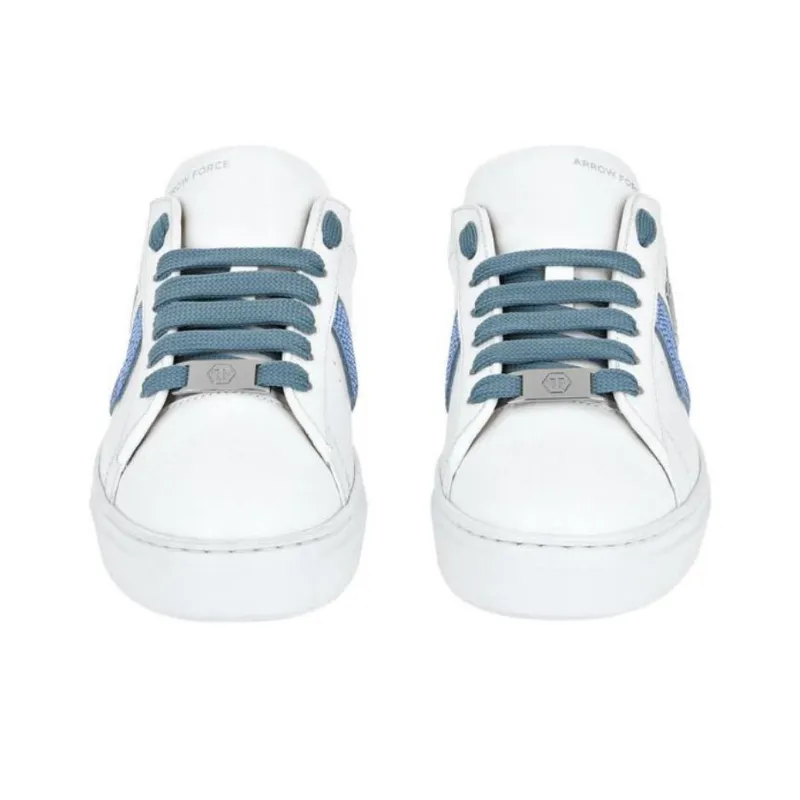 PHILIPP PLEIN Low Top Skateboard Shoes Unisex White-3