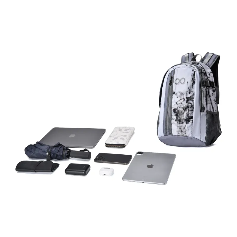 8atheist Backpacks White-4
