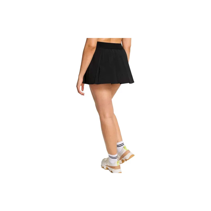 Victoria's Secret PINK TECH STETCH PLEATED TEN/Black Casual Short Skirts Women's Black-1