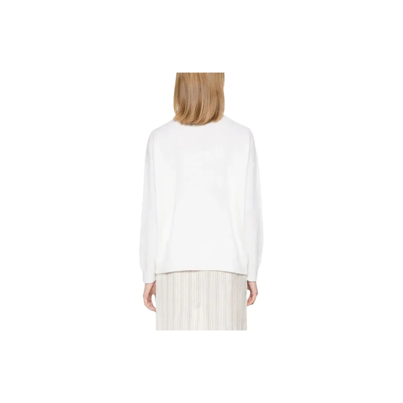 MaxMara Vicolo Crewneck Straight Hem Jumper-2