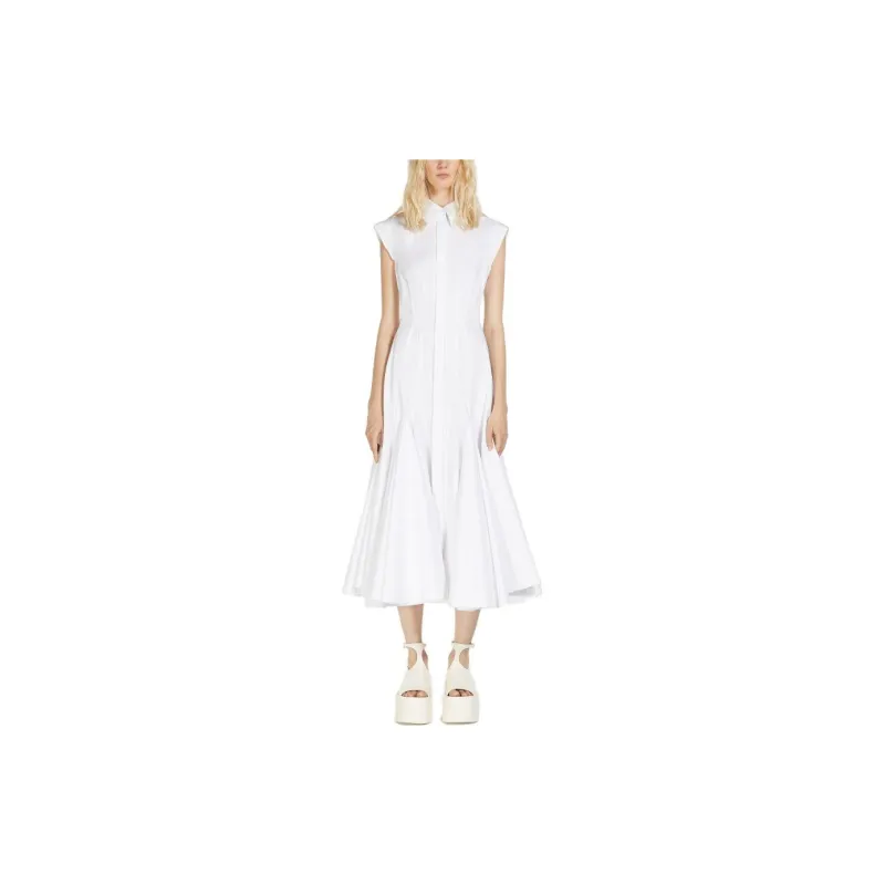 SportMa Sleeveless Dress Women's White-1