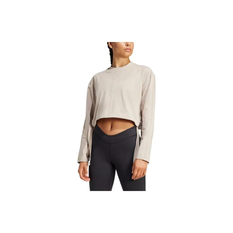 Adidas T Shirt Women's Wonder Beige-1