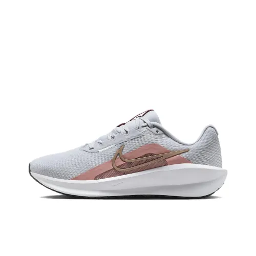 Nike DOWNSHIFTER 13 Running Shoes Women's Low-Top Gray/White/Pink/Copper