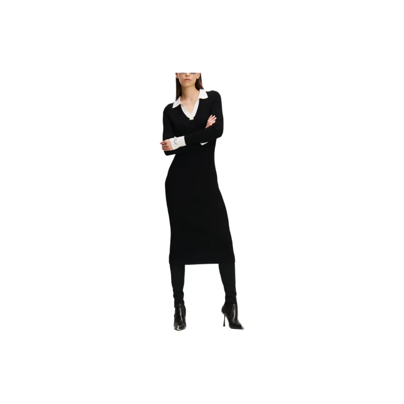 Karl Lagerfeld Essential Polo Dress-3