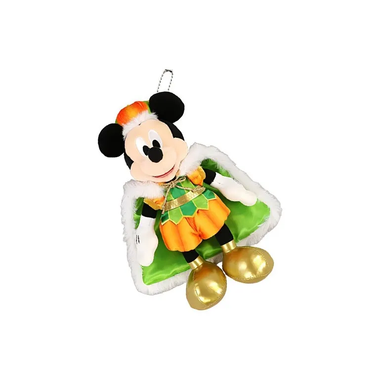 Disney Mickey 23 Halloween Pumpkin Apparel Dolls Plush Pendant 21cm Height-3