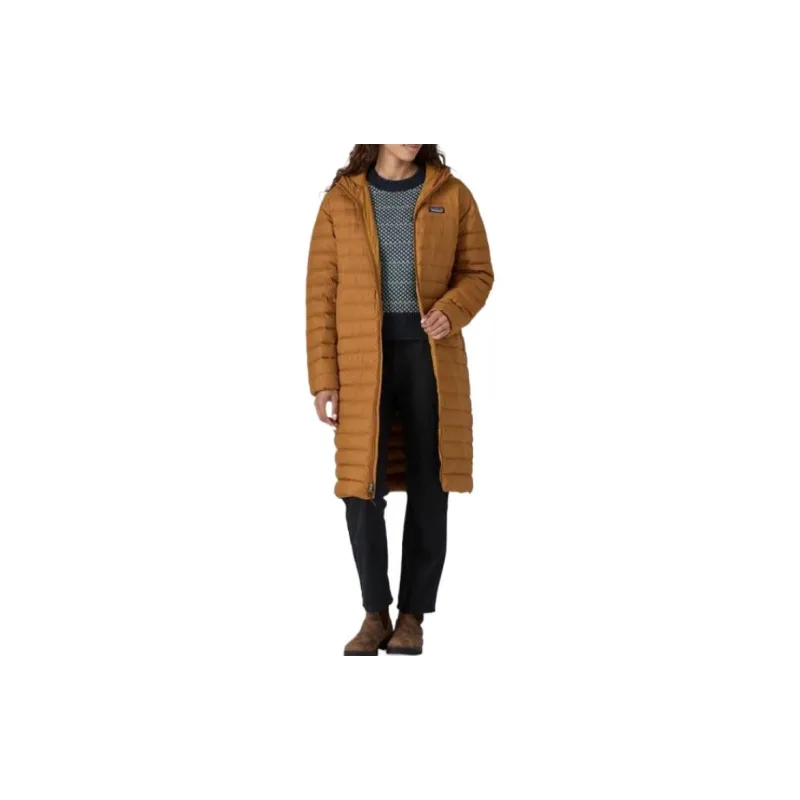 Patagonia Down Sweater Coats Women's Brown-3
