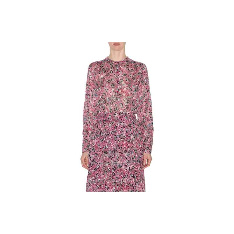 ISABEL MARANT ETOILE Maria Abstract print Blouse-3