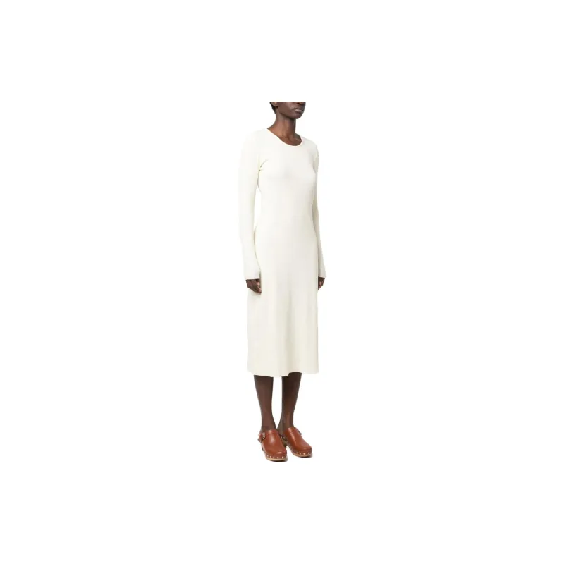 HOLZWEILER Long-Sleeved Dresses Women's White-3