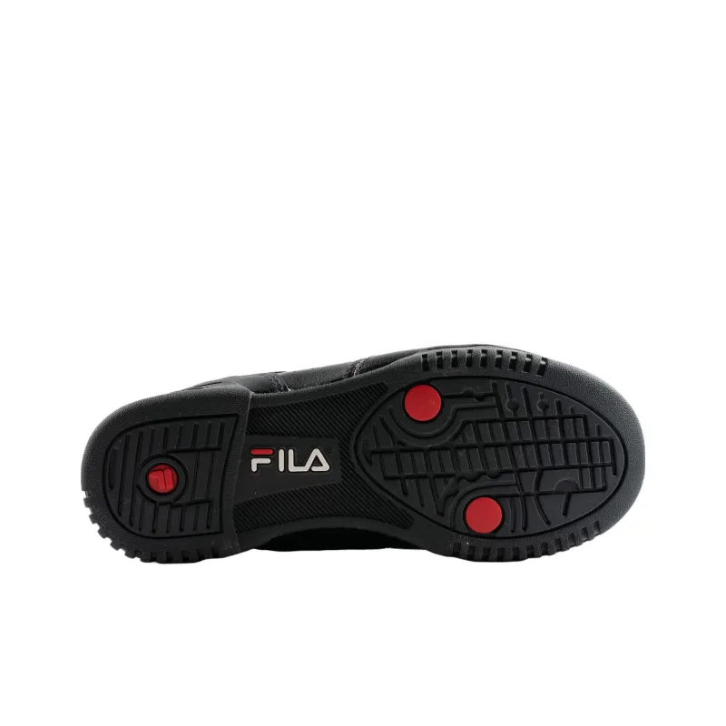 FILA KIDS Original Fitness Cushioning Wear-Resistant Kids Lifestyle Shoes Black Teenagers-3