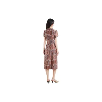 Mylan Short Sleeved Dresses Women's Coffee