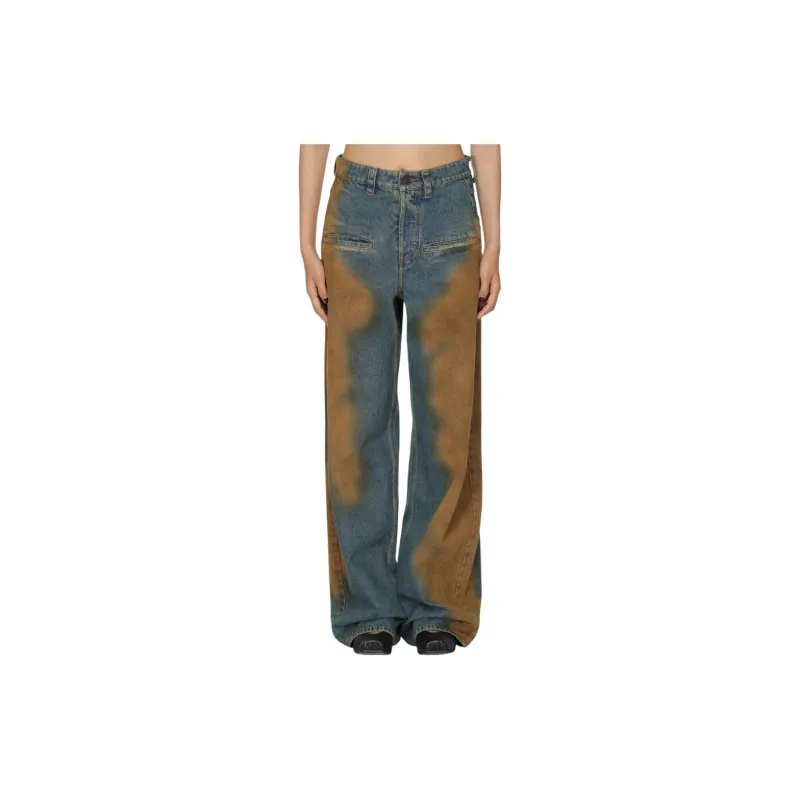 UMA WANG Ball Wide leg Jeans-3