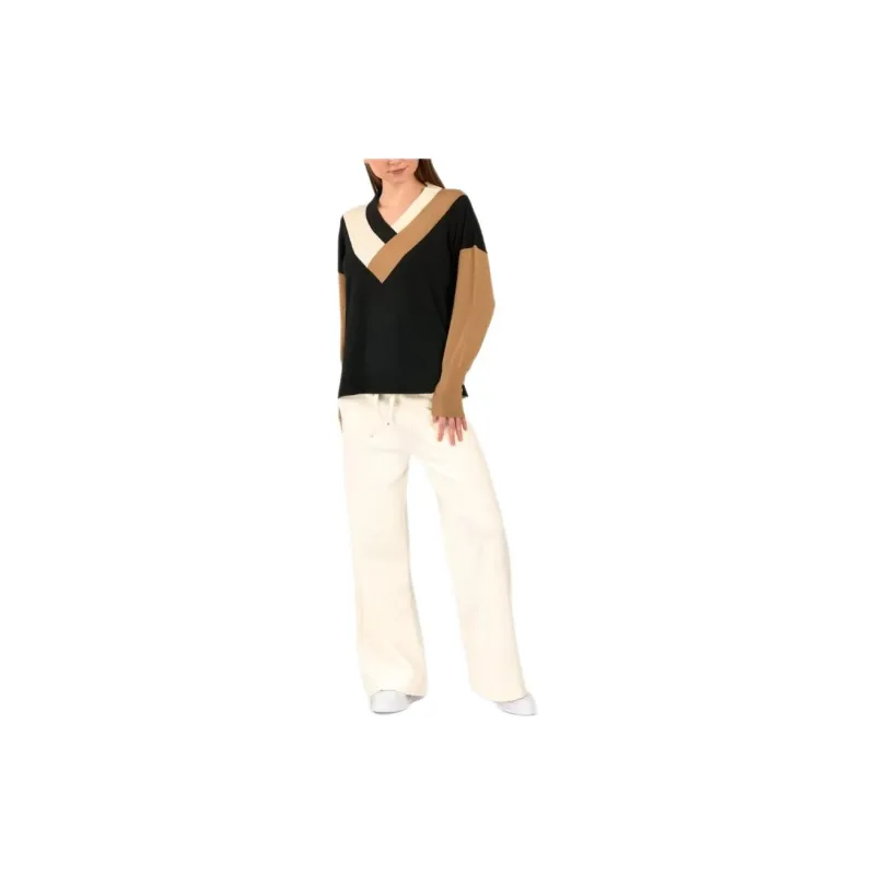 HUGO BOSS Floricana Colour block Jumper-1