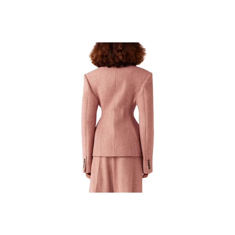 Stella McCartney Double breasted Moulded Blazer-3