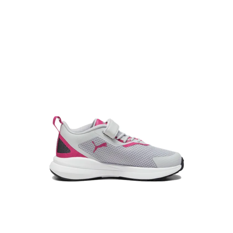 Puma Kruz Little Kid 'Ash Grey Pinktastic'-1