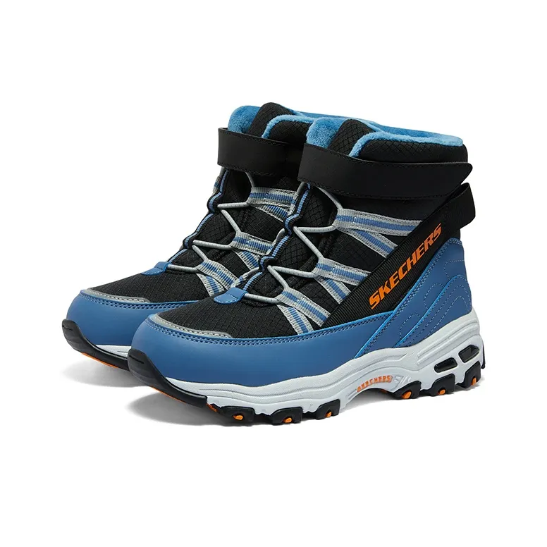 Skechers Shock Absorbers High Top Kids' Outdoor Shoes Light Blue Teenagers-3