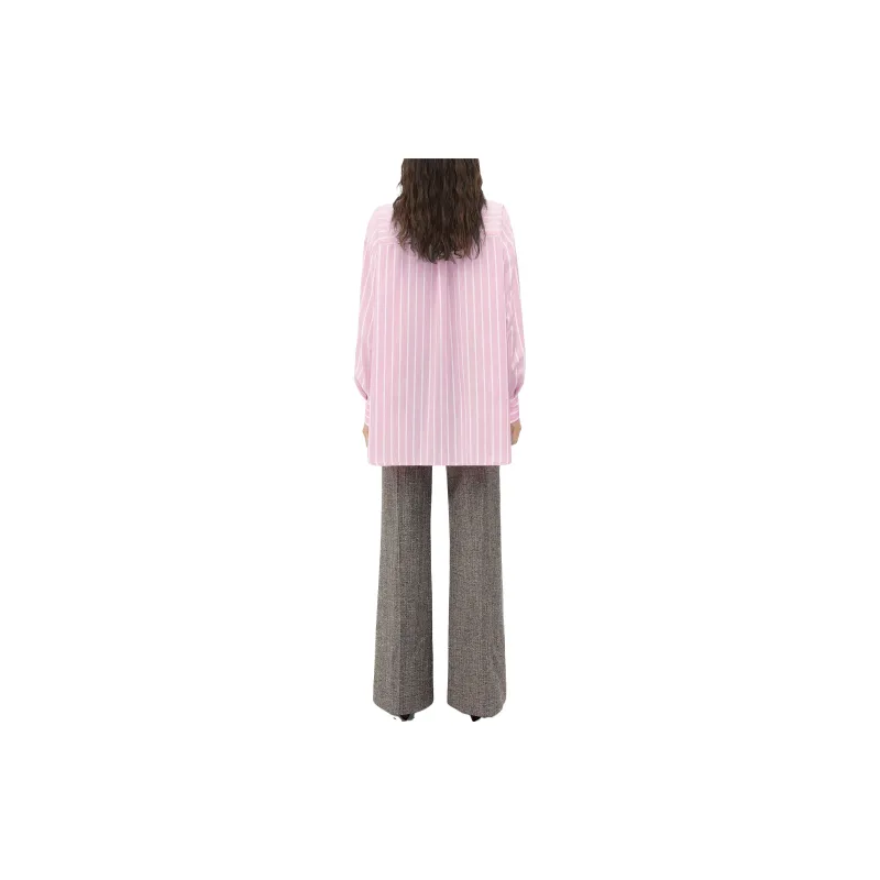 Bottega Veneta Striped Oversize Fit Shirt-2