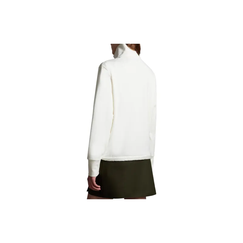 Moncler Padded Corduroy Collection Down Jacket Winter Women's Ivory White-2