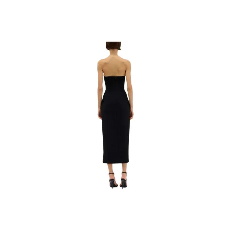 RACHEL GILBERT Bowie Floral appliqué Midi Dress-2