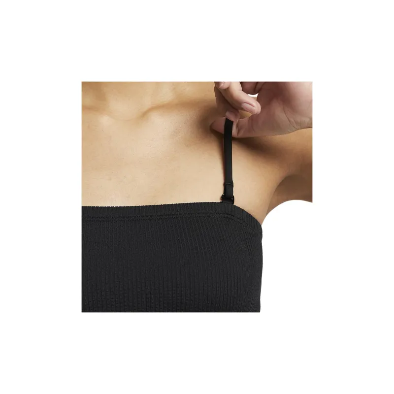 Nike Women's Bandeau Midkini Swim Top-3