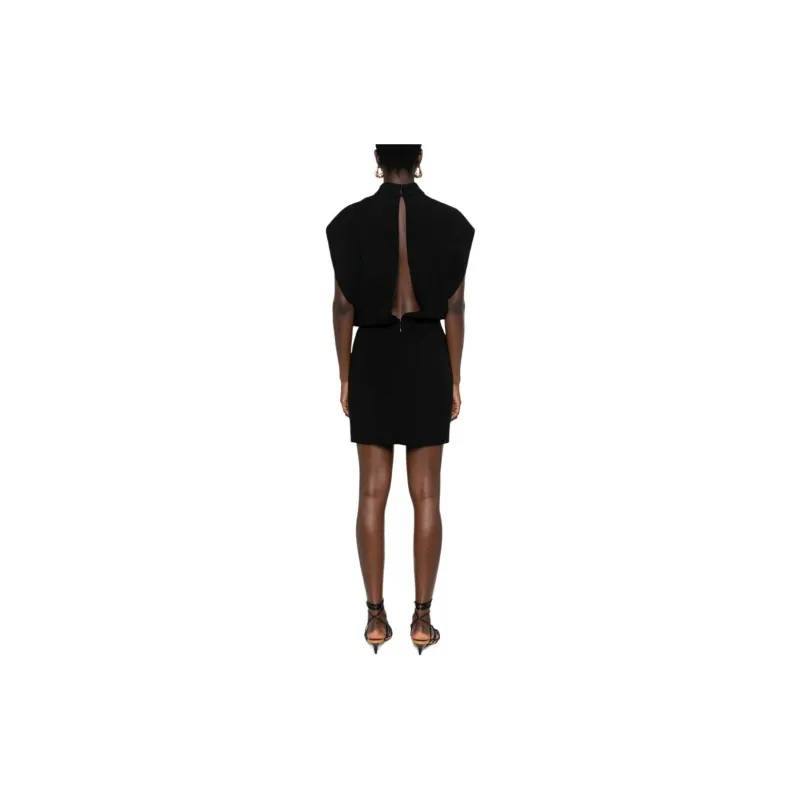 MaxMara Mockneck Sleeveless Dress-1