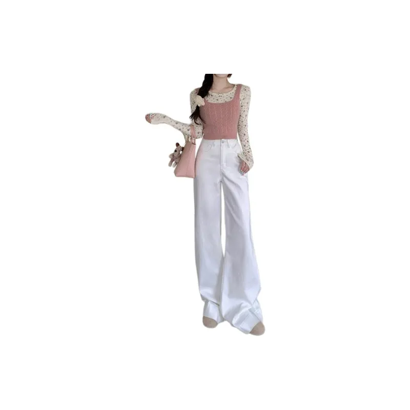 Concubine Zhu Jeans Women's White-7