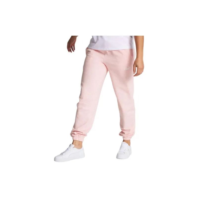 PUMA Classic Graphic Casual Pants Women's Pink-3