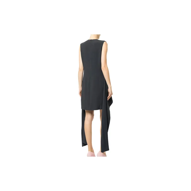 Stella McCartney Sleeveless Dresses Women's Black-1