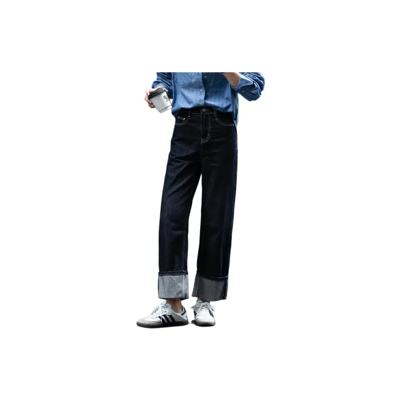 Dme Jeans Women's Dark Blue-1