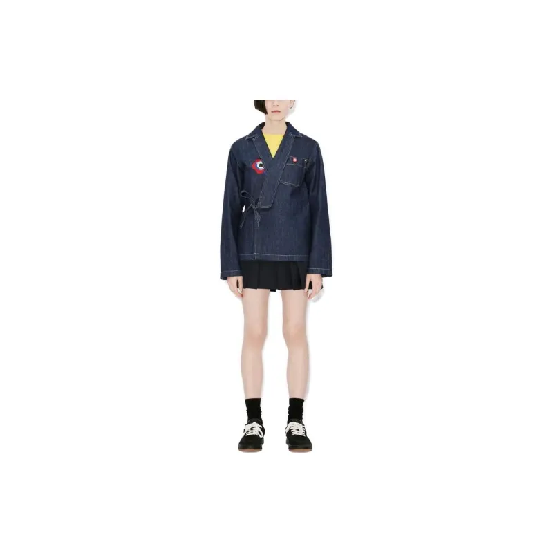 KENZO Shirts Women's Dark Blue-2