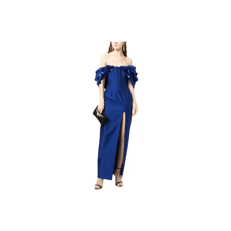 RACHEL GILBERT Evening Dresses Women's Blue-1