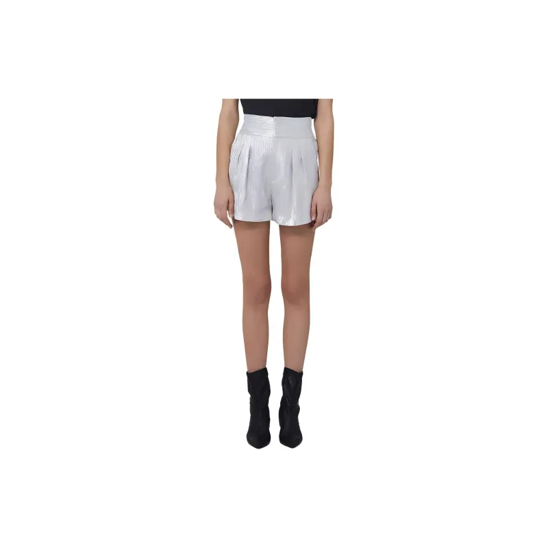 IRO NIGHT Casual Shorts Women's Silver-1