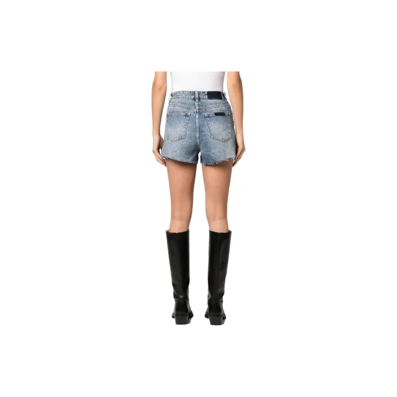 Ksubi Haven Repair Denim Shorts-2