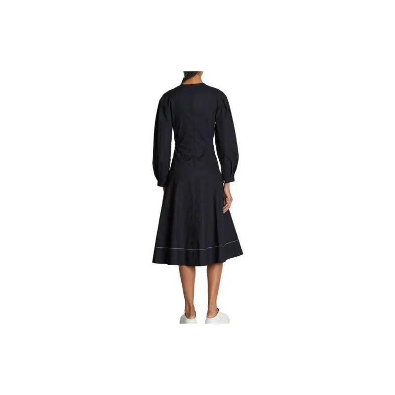PROENZA SCHOULER Nora Backless Poplin Dress-2