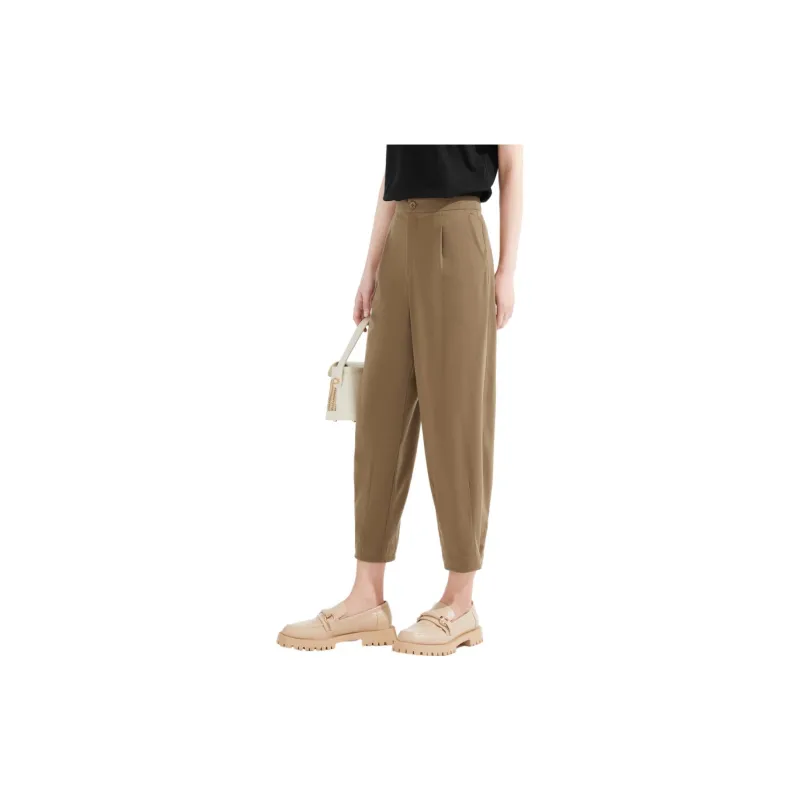 JZ. ANNAKRO Casual Pants Women's Brown-1