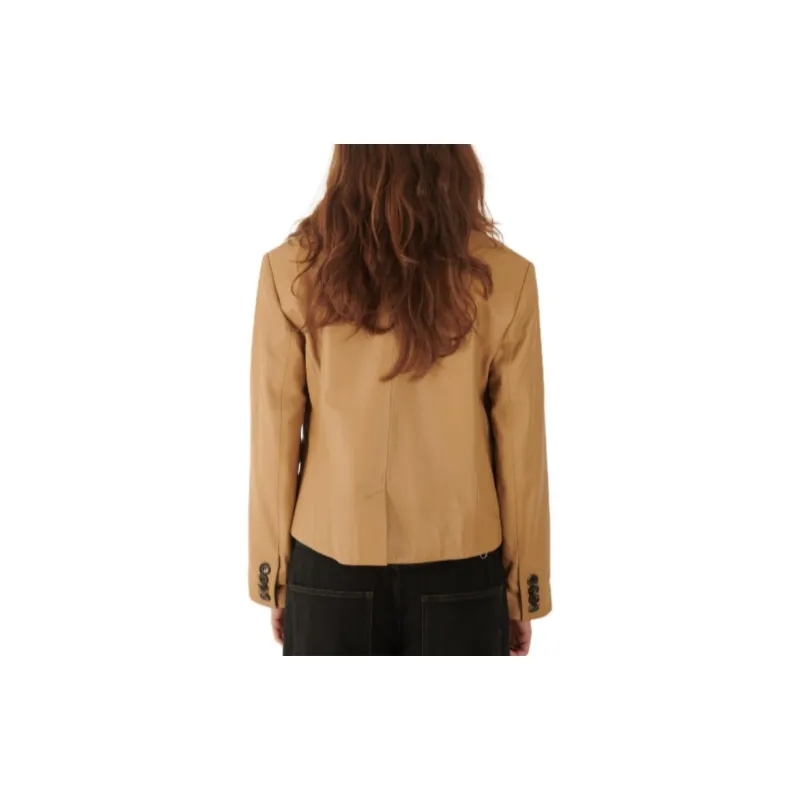 Saks Potts Business Suits Coats Women's Beige-3