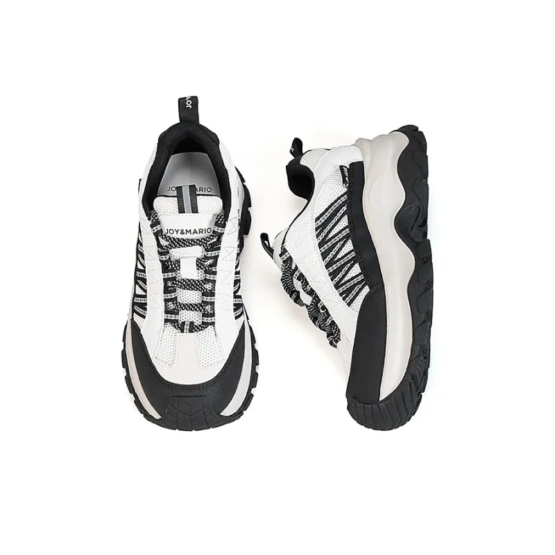Joy&Mario Height Increasing Low-Top Chunky Sneakers Women's-9