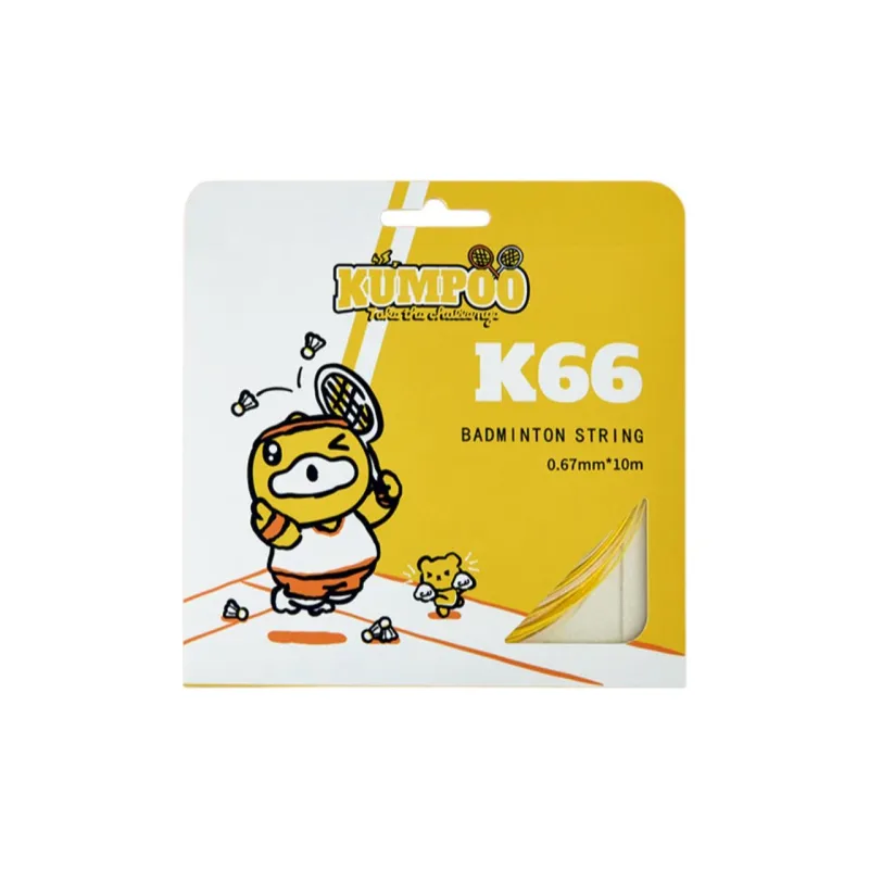 KUMPOO x B.Duck Stretchable And Durable Badminton Racket Strings High Strength Nylon Composite Yarn-0