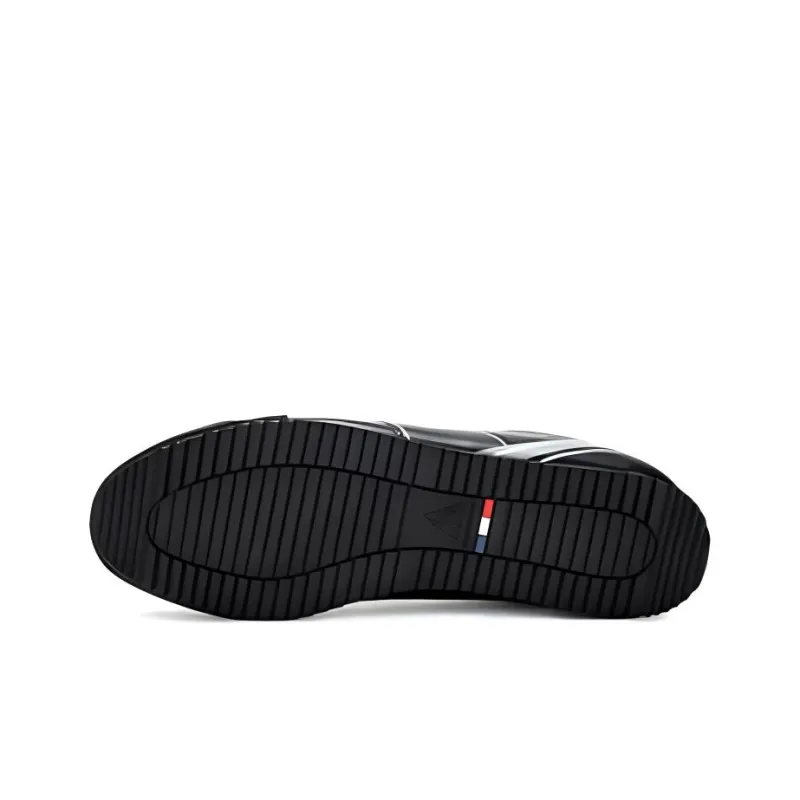 Le Coq Sportif Anti Slip Wear Resistant Low Top Casual Shoes Men's Black-5