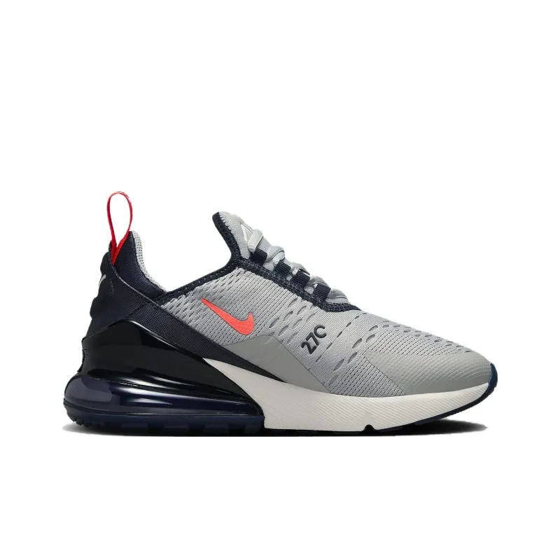 Nike Air Max 270 GS 'Light Smoke Grey Dark Obsidian'-1