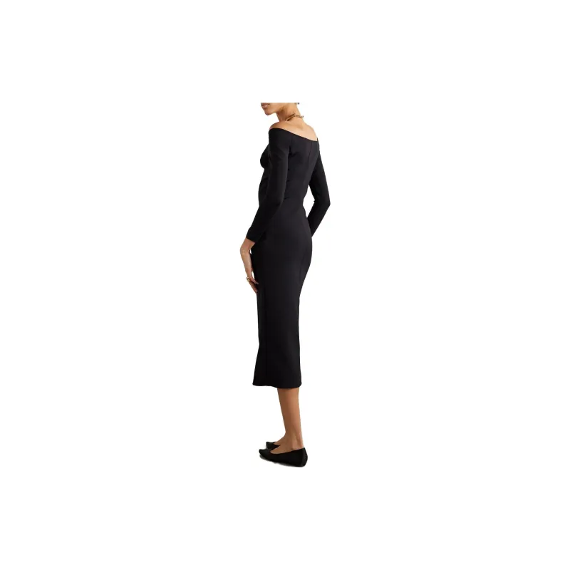 THE ROW Long-Sleeved Dresses Women's Black-3
