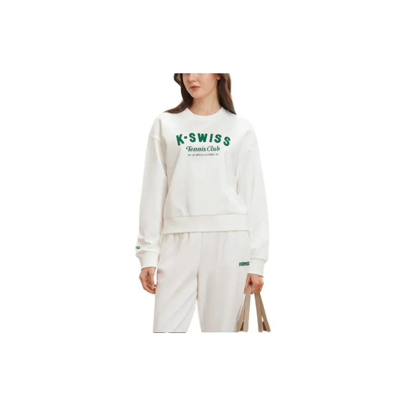 KSWISS Sweatshirt Women's Euryale White-1