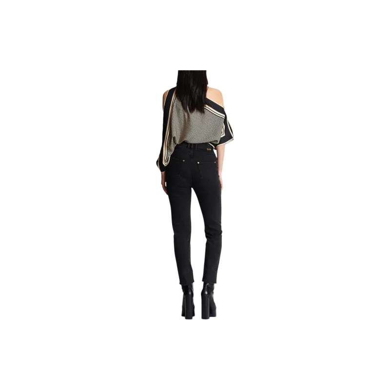 BALMAIN FW23 Jeans Women's Black-2