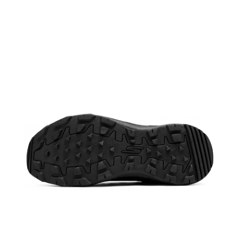 Skechers Cushioning Wear Resistant Low Top Running Shoes Men's All Black-4