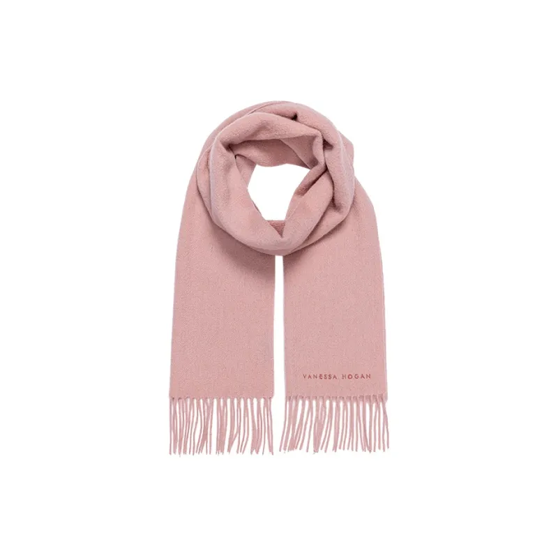 VANESSA HOGAN 100% Wool Knit Scarves Unisex-1